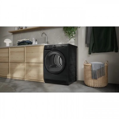 Сушильна машина Electrolux тепловий насос, 9кг, A+++, 64см, дисплей, інвертор, сріблястий темний