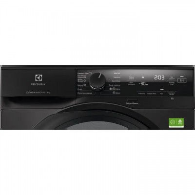 Сушильна машина Electrolux тепловий насос, 9кг, A+++, 64см, дисплей, інвертор, сріблястий темний