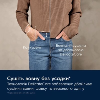 Сушильна машина Electrolux тепловий насос, 9кг, A+++, 64см, дисплей, інвертор, сріблястий темний