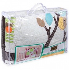 Дитячий постільний набір Luvena Fortuna з малюнком пташки (33004NEW) Дитячий постільний набір Luvena Fortuna з малюнком пташки (33004NEW)