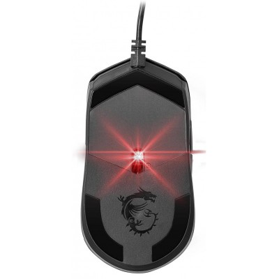 Миша MSI Clutch GM11, RGB, USB-A, чорний
