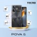 Смартфон TECNO POVA 6 (LI7) 6.78" 12/256ГБ, 2SIM, 6000мА•год, Meteorite Grey