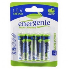 Батарейка EnerGenie AA LR6 * 4 (EG-LR6-4BL/4)