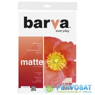 Бумага BARVA A4 Everyday Matte 170г, 60л (IP-AE170-322)