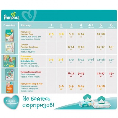 Подгузник Pampers трусики Pants Extra Large Размер 6 (15+ кг), 14 шт (8001090414359)