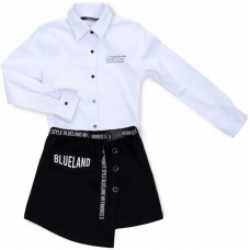 Кофта Blueland туніка (2825-152G-white) Кофта Blueland туніка (2825-152G-white)