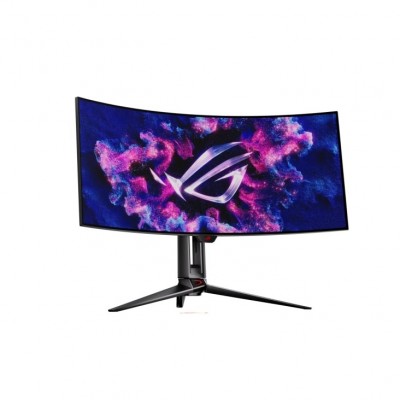 Монітор Asus 33.9&quot; ROG Swift PG34WCDM 2xHDMI, DP, USB-C, 3xUSB, MM, OLED, 3440x1440, 21:9, 240Hz, 0.03ms, DCI-P3 99%, CURVED, AdaptiveSync, HAS, HDR400