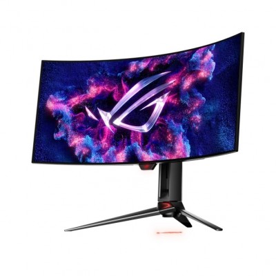 Монітор Asus 33.9&quot; ROG Swift PG34WCDM 2xHDMI, DP, USB-C, 3xUSB, MM, OLED, 3440x1440, 21:9, 240Hz, 0.03ms, DCI-P3 99%, CURVED, AdaptiveSync, HAS, HDR400