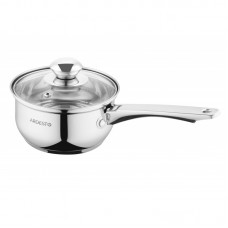 Ківш зі скляною кришкою Ardesto Gemini Gourmet Spoleto, 1л, нержавіюча сталь Ківш зі скляною кришкою Ardesto Gemini Gourmet Spoleto, 1л, нержавіюча сталь