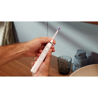 Щітка зубна електр. Philips, Sonicare 6100 Series, 62т. колив/хв, насадок-1, футляр, білий