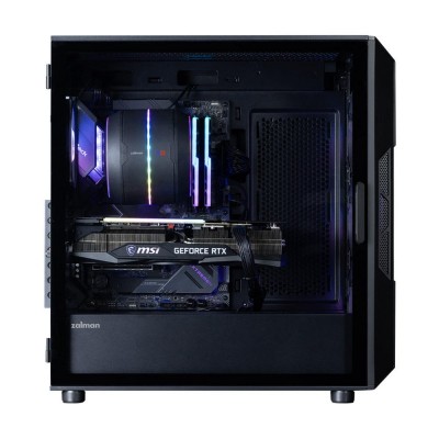 Корпус Zalman I3 Neo ARGB V2 без БЖ, 2xUSB3.0, 1x Type C, 4x120мм ARGB, VGA 355мм, LCS ready, TG Side Panel, ATX, чорний Корпус Zalman I3 Neo ARGB V2 без БЖ, 2xUSB3.0, 1x Type C, 4x120мм ARGB, VGA 355мм, LCS ready, TG Side Panel, ATX, чорний