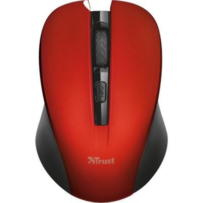 Мышка Trust Mydo Silent wireless mouse red (21871)