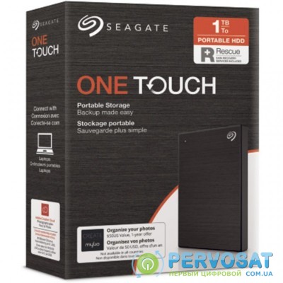 Внешний жесткий диск 2.5" 1TB One Touch USB 3.2 Seagate (STKB1000400)
