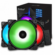 Кулер до корпусу PcСooler HALO 3-in-1 RGB KIT Кулер до корпусу PcСooler HALO 3-in-1 RGB KIT