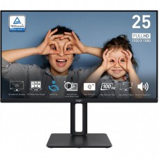 Монітор MSI 24.5" PRO MP251P D-Sub, HDMI, MM, IPS, 100Hz, 4ms, sRGB 101%, FreeSync, Pivot Монітор MSI 24.5" PRO MP251P D-Sub, HDMI, MM, IPS, 100Hz, 4ms, sRGB 101%, FreeSync, Pivot