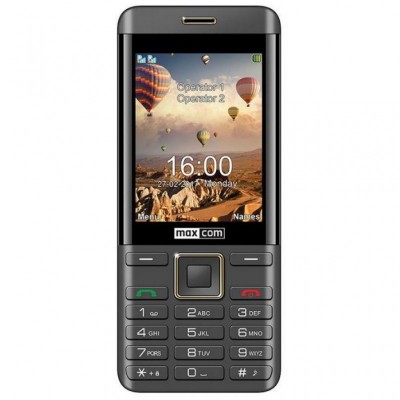 Мобильный телефон Maxcom MM236 Black-Gold (5908235974088)