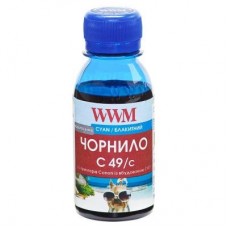 Чорнило WWM Canon GI-490 100г Cyan (C49/C-2) Чорнило WWM Canon GI-490 100г Cyan (C49/C-2)