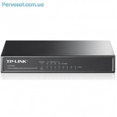 Комутатор мережевий TP-Link TL-SF1008P Комутатор мережевий TP-Link TL-SF1008P
