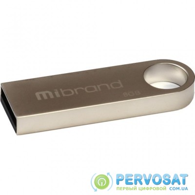 USB флеш накопитель Mibrand 8GB Puma Silver USB 2.0 (MI2.0/PU8U1S)