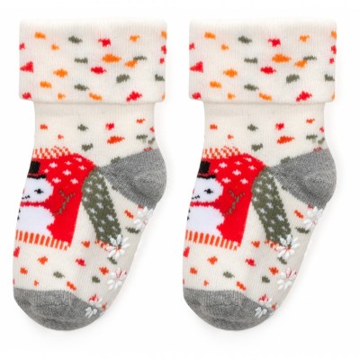Шкарпетки Bross махрові MY BEAR (22690-1-2-cream)