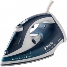 Праска Gorenje, 2200Вт, 280мл, паровий удар -90гр, верт. відпарювання, антинакип, керам. підошва, бірюзовий Праска Gorenje, 2200Вт, 280мл, паровий удар -90гр, верт. відпарювання, антинакип, керам. підошва, бірюзовий