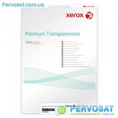 Пленка для печати XEROX A4 Universal Transparency +14mm Removable Stripe/100л (003R98198)