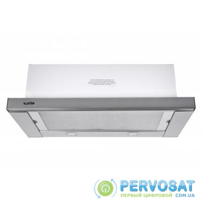 Вытяжка кухонная VENTOLUX GARDA 60 INOX (800) SMD LED
