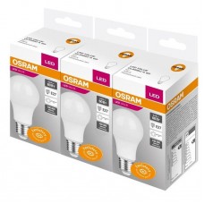 Набір світлодіодних ламп 3шт OSRAM LED CLA60 8W (720Lm) 4000К E27 Набір світлодіодних ламп 3шт OSRAM LED CLA60 8W (720Lm) 4000К E27