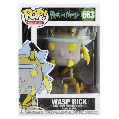 Funko Коллекционная фигурка Funko POP! Vinyl: Rick &amp; Morty: Wasp Rick 44255