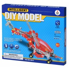 Конструктор металевий Same Toy Inteligent DIY Model Літак 207 ел. WC38CUt Конструктор металевий Same Toy Inteligent DIY Model Літак 207 ел. WC38CUt