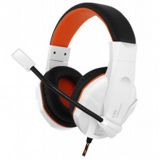 Навушники GEMIX N20 White-Black-Orange Gaming Навушники GEMIX N20 White-Black-Orange Gaming