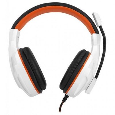 Навушники GEMIX N20 White-Black-Orange Gaming