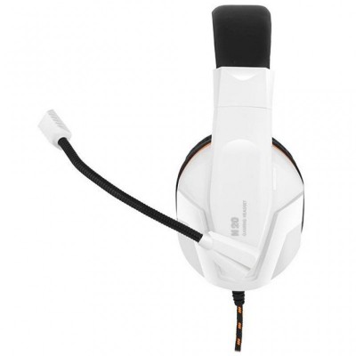 Навушники GEMIX N20 White-Black-Orange Gaming