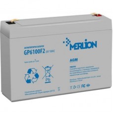 Батарея до ДБЖ Merlion 6V-10Ah (GP6100F2) Батарея до ДБЖ Merlion 6V-10Ah (GP6100F2)