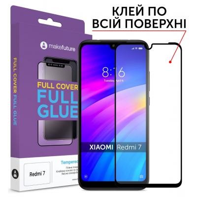 Скло захисне MakeFuture Xiaomi Redmi 7 Full Cover Full Glue (MGF-XR7)
