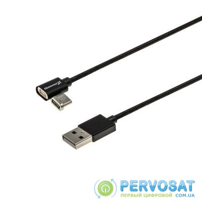 Дата кабель USB 2.0 AM to Type-C 1.0m Magnet Grand-X (MG-01C)