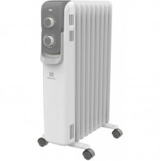 Обігрівач оливний Electrolux, 25м2, 2000Вт, мех. упр-ння, 9 секцій, білий Обігрівач оливний Electrolux, 25м2, 2000Вт, мех. упр-ння, 9 секцій, білий