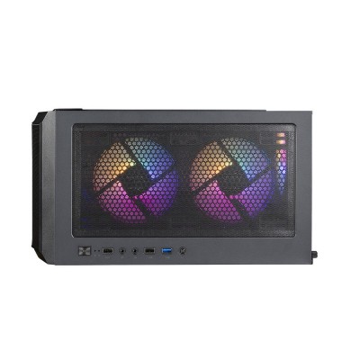 Корпус Zalman N7PLUSV2 з БЖ ZM700-LX3  1xUSB3.0, 2xUSB2.0, 6x120мм Rainbow RGB, 1x120мм, VGA 340мм, LCS ready, TG Side Window, ATX, чорний