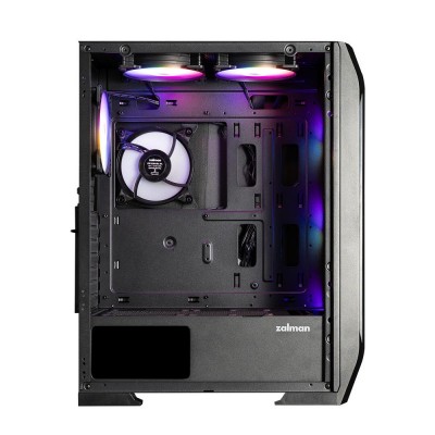 Корпус Zalman N7PLUSV2 з БЖ ZM700-LX3  1xUSB3.0, 2xUSB2.0, 6x120мм Rainbow RGB, 1x120мм, VGA 340мм, LCS ready, TG Side Window, ATX, чорний