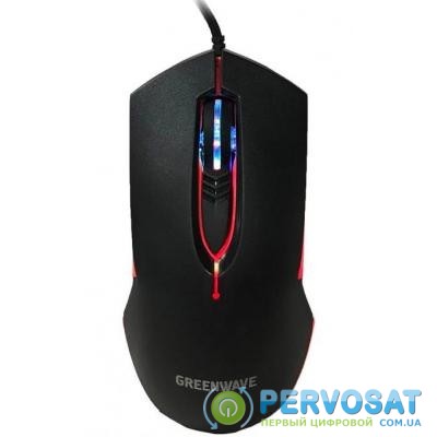 Мышка Greenwave GM-1641L black-red (R0015250)