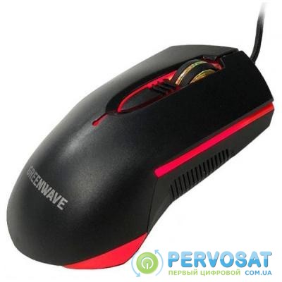 Мышка Greenwave GM-1641L black-red (R0015250)