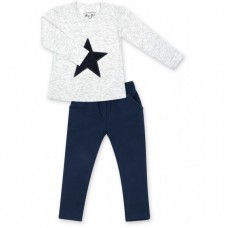 Набір дитячого одягу Breeze з об'ємною аплікацією (8401-98G-beige) Набір дитячого одягу Breeze з об'ємною аплікацією (8401-98G-beige)