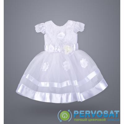 Платье ТМ МиЯ нарядное "Принцесса" (0714-1-2G-white)