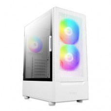 Корпус Antec NX410 Gaming,MidT,2xUSB2.0,1xUSB3.0,2x140+2x120ммARGB,скло (бок. панель),без БЖ,білий Корпус Antec NX410 Gaming,MidT,2xUSB2.0,1xUSB3.0,2x140+2x120ммARGB,скло (бок. панель),без БЖ,білий