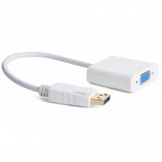 Перехідник DisplayPort to VGA Cablexpert (A-DPM-VGAF-02-W) Перехідник DisplayPort to VGA Cablexpert (A-DPM-VGAF-02-W)