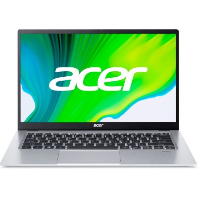 Ноутбук Acer Swift 1 SF114-34 14&quot; FHD IPS, Intel C N4500, 8GB, F128GB, UMA, Lin, сріблястий