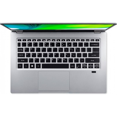 Ноутбук Acer Swift 1 SF114-34 14&quot; FHD IPS, Intel C N4500, 8GB, F128GB, UMA, Lin, сріблястий