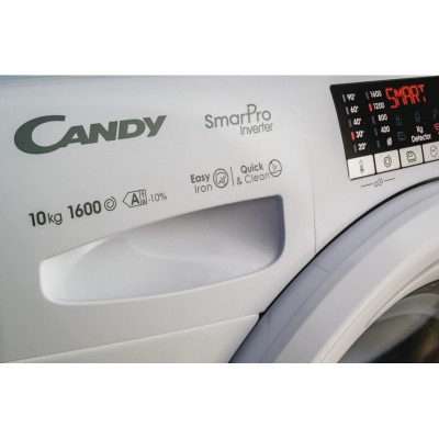 Прально-сушильна машина Candy фронтальна, 6(4)кг, 1400, A, 45.4см, дисплей, інвертор, білий