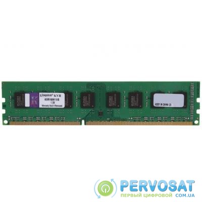 Модуль памяти для компьютера DDR3 8GB 1600 MHz Kingston (KVR16N11/8)
