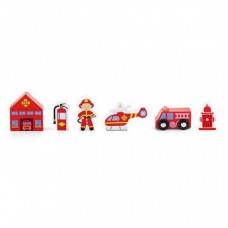 Залізниця Viga Toys Доп. набір до ж / д "Пожежна станція" (50815) Залізниця Viga Toys Доп. набір до ж / д "Пожежна станція" (50815)